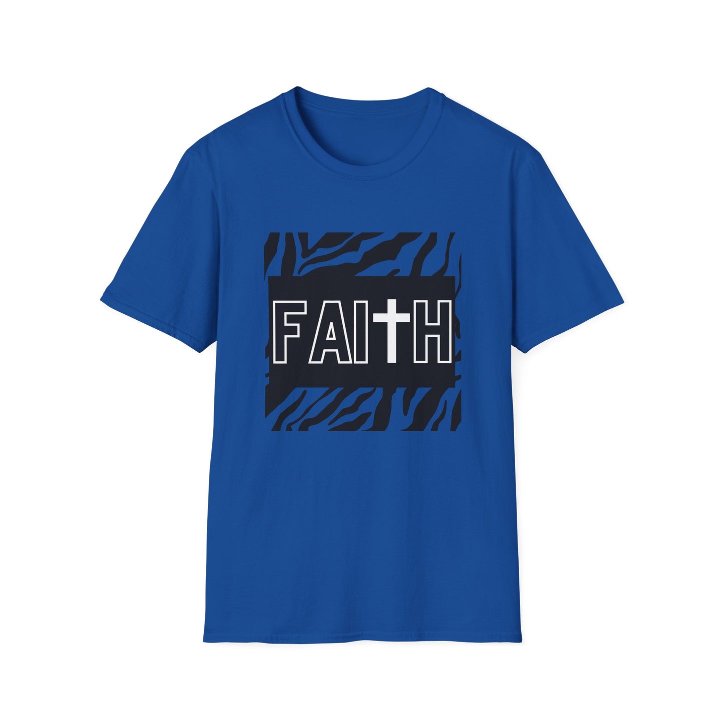 FAITH/Hebrews 11- Unisex Softstyle T-Shirt (zebra)