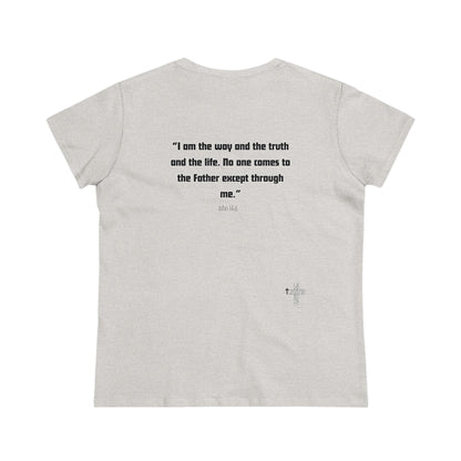 One Way- Women's Midweight Cotton Tee