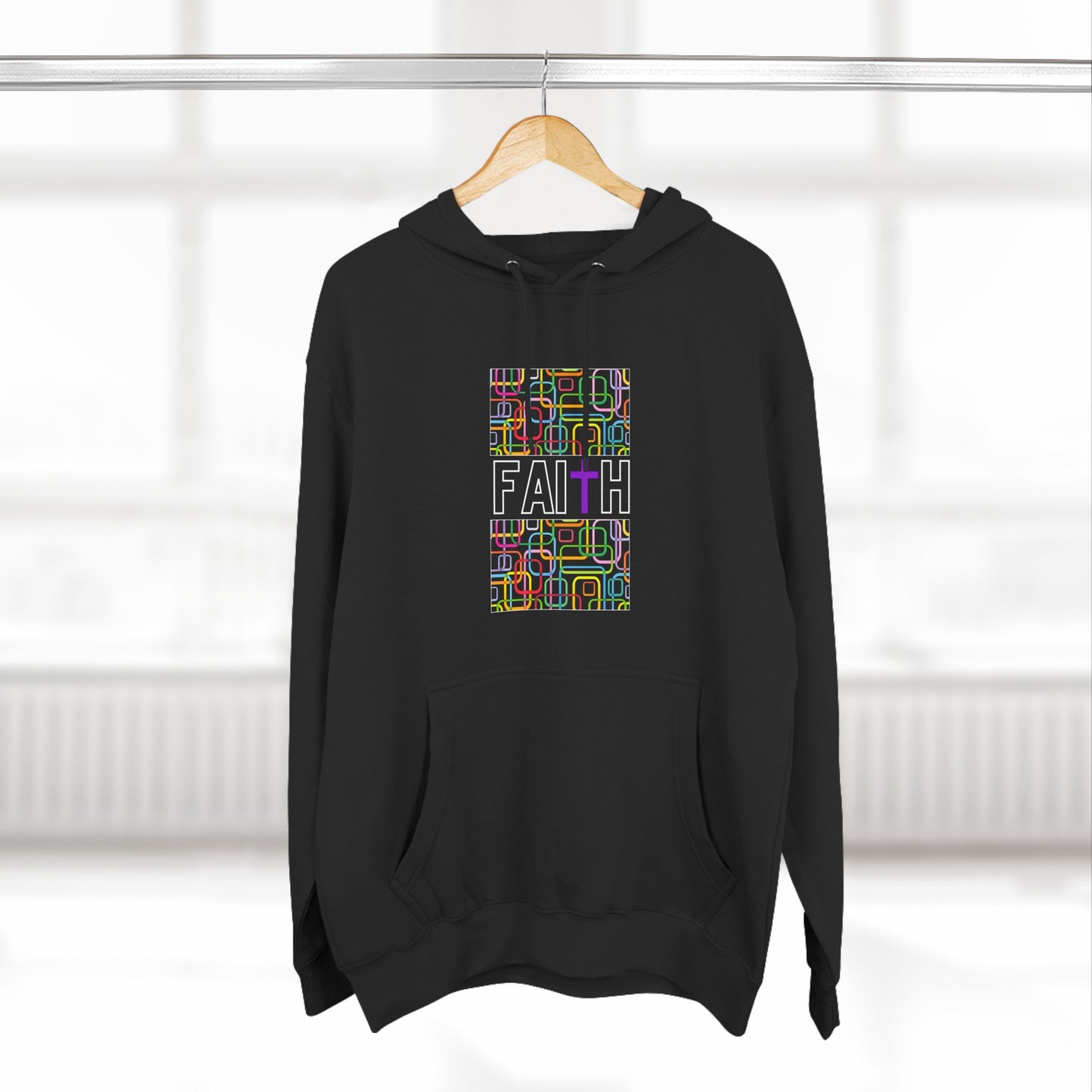 FAITH/Hebrews 11- Unisex Premium Pullover Hoodie (colorful)