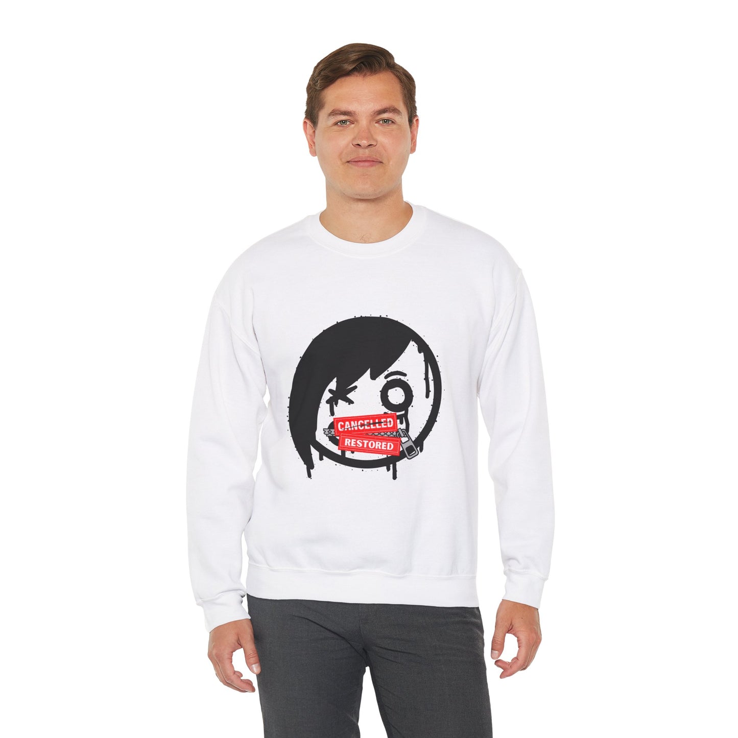 Emo Kid: Cancelled/Restored- Unisex Crewneck Sweatshirt