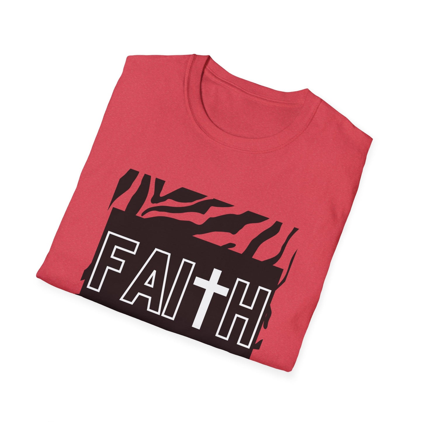 FAITH/Hebrews 11- Unisex Softstyle T-Shirt (zebra)