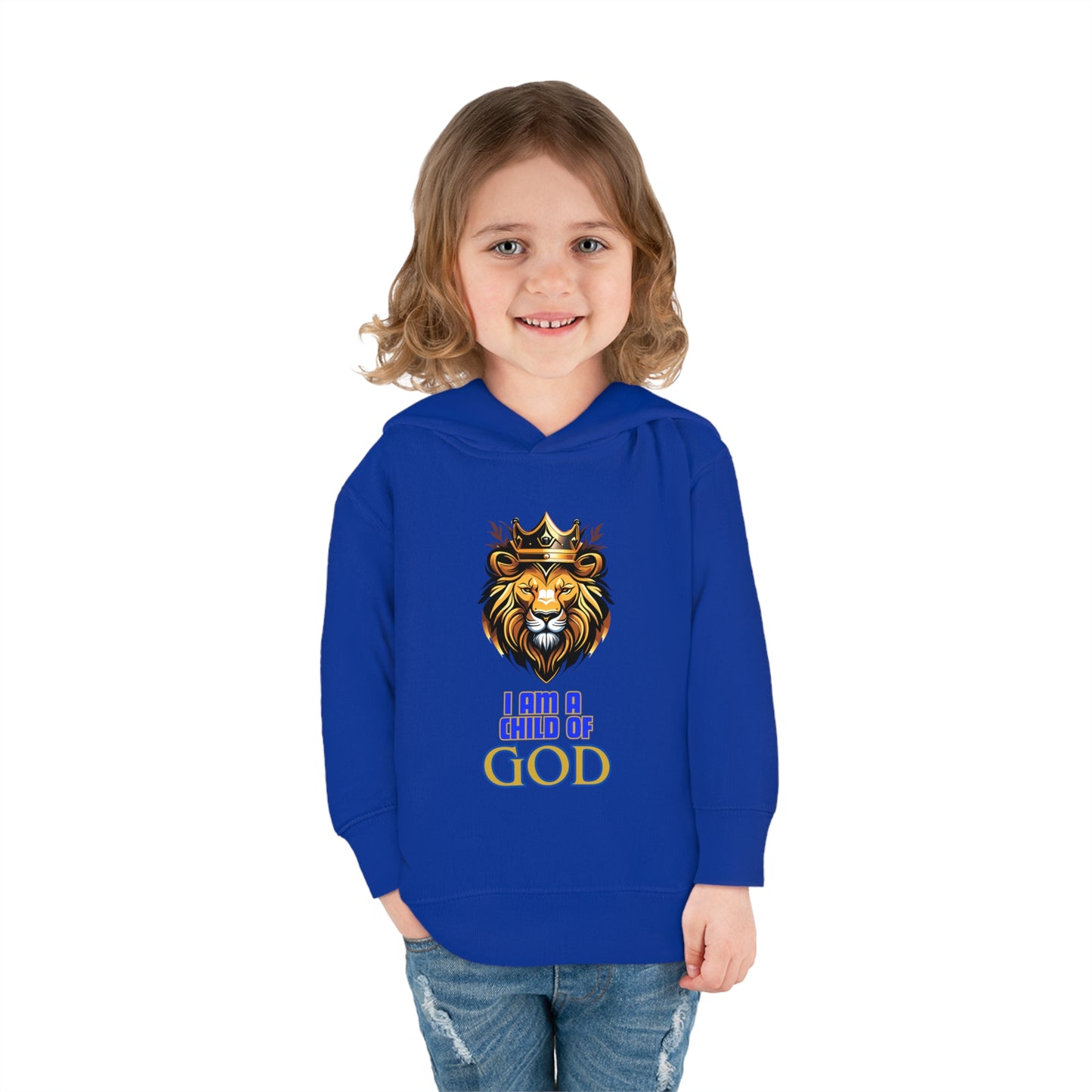 I am a child of God- Toddler Pullover Hoodie