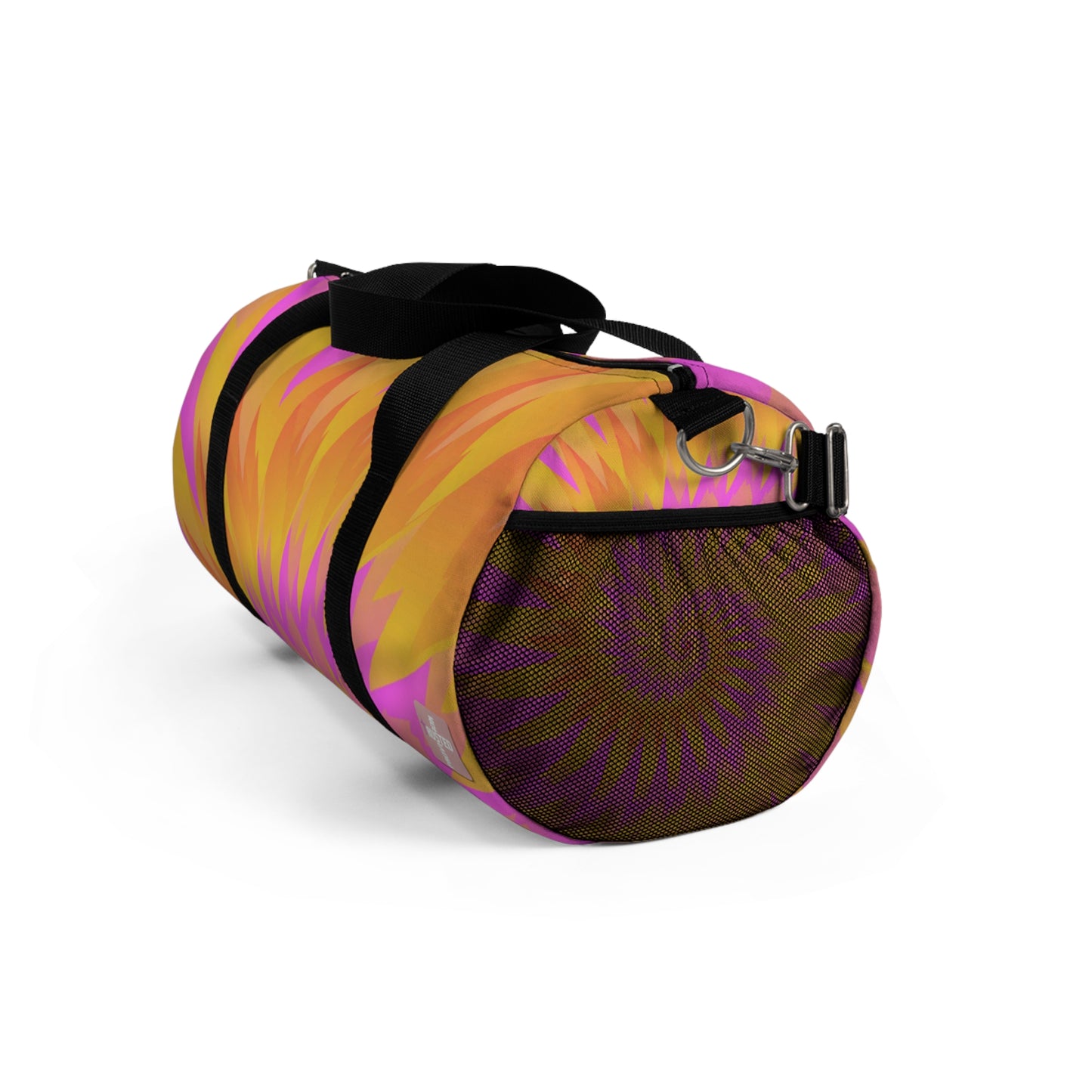 Work in Progress...- Duffel Bag (orange & pink tie dye)