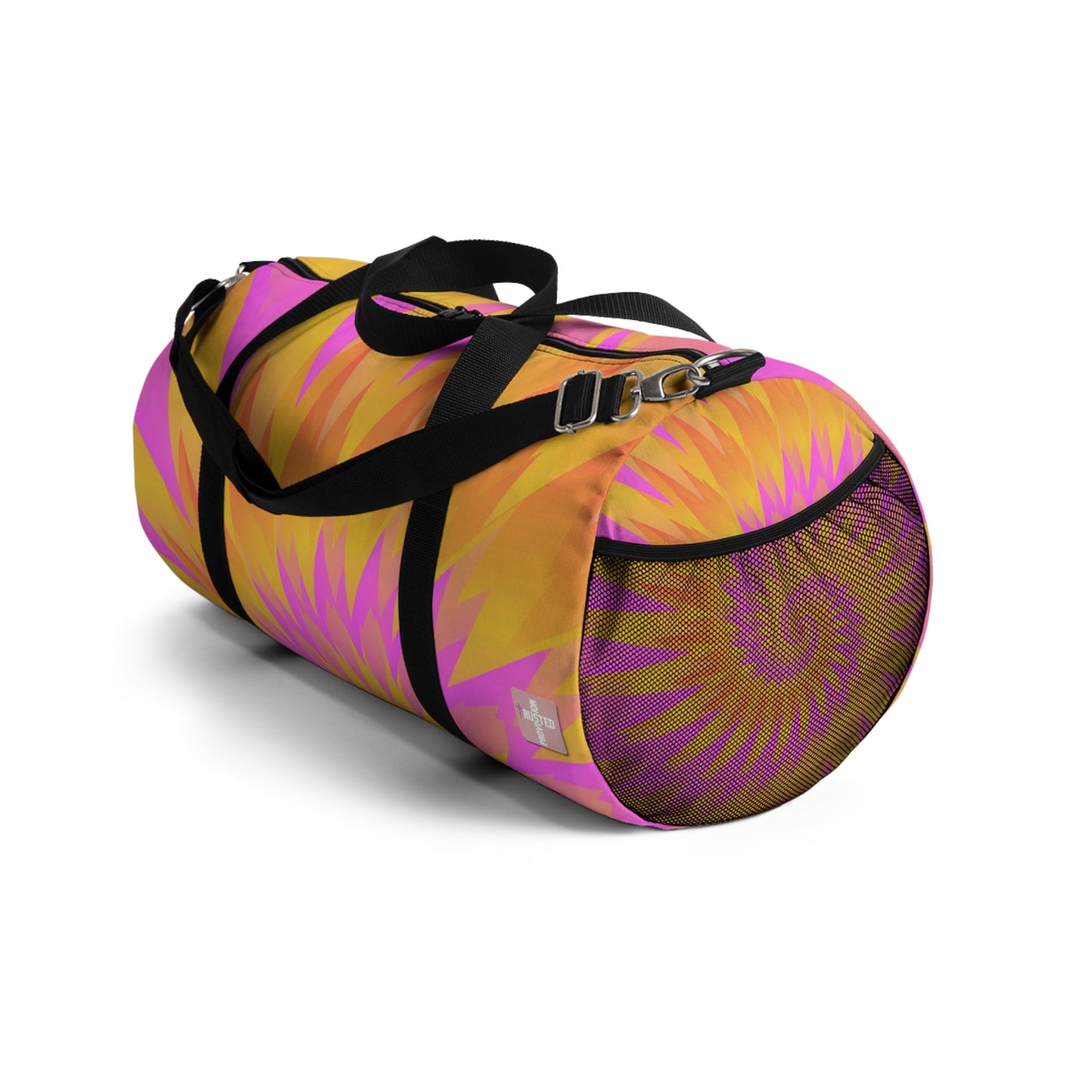 Work in Progress...- Duffel Bag (orange & pink tie dye)