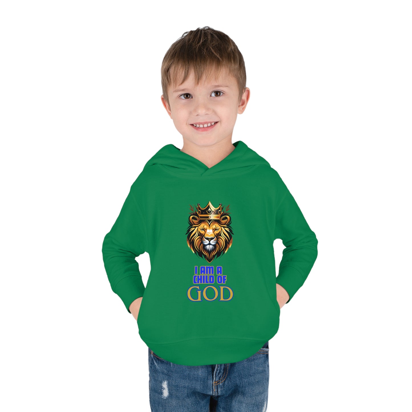 I am a child of God- Toddler Pullover Hoodie