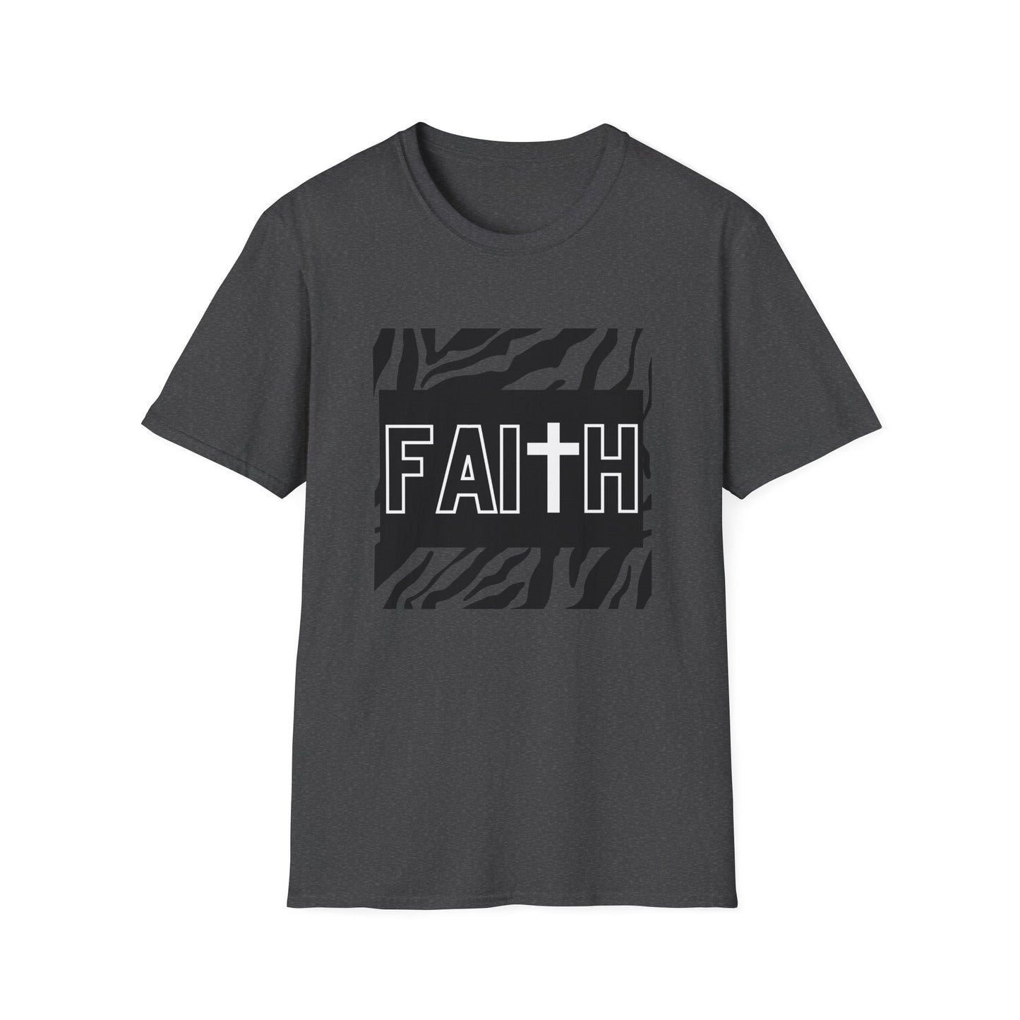 FAITH/Hebrews 11- Unisex Softstyle T-Shirt (zebra)