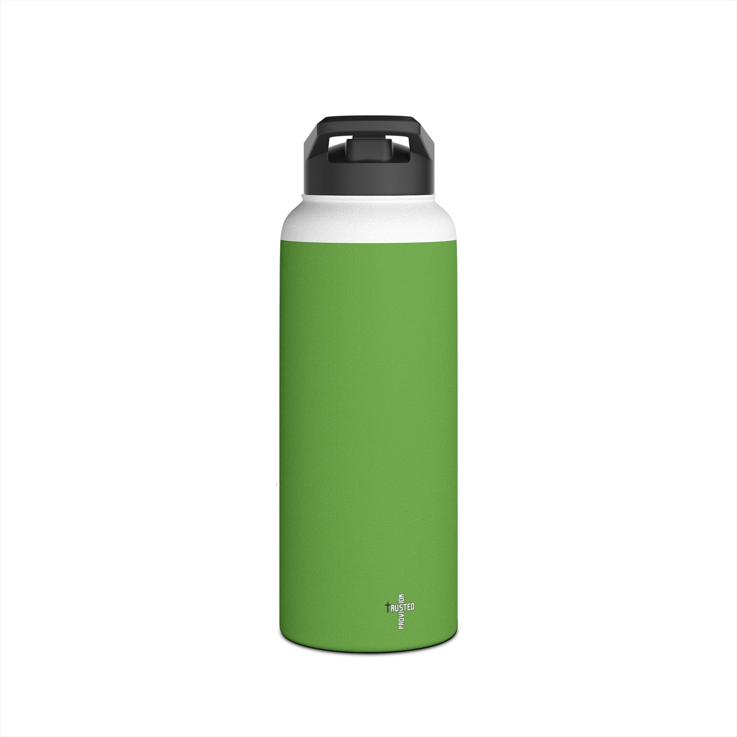 FAITH/Hebrews 11- Stainless Steel Bottle (green/zebra)