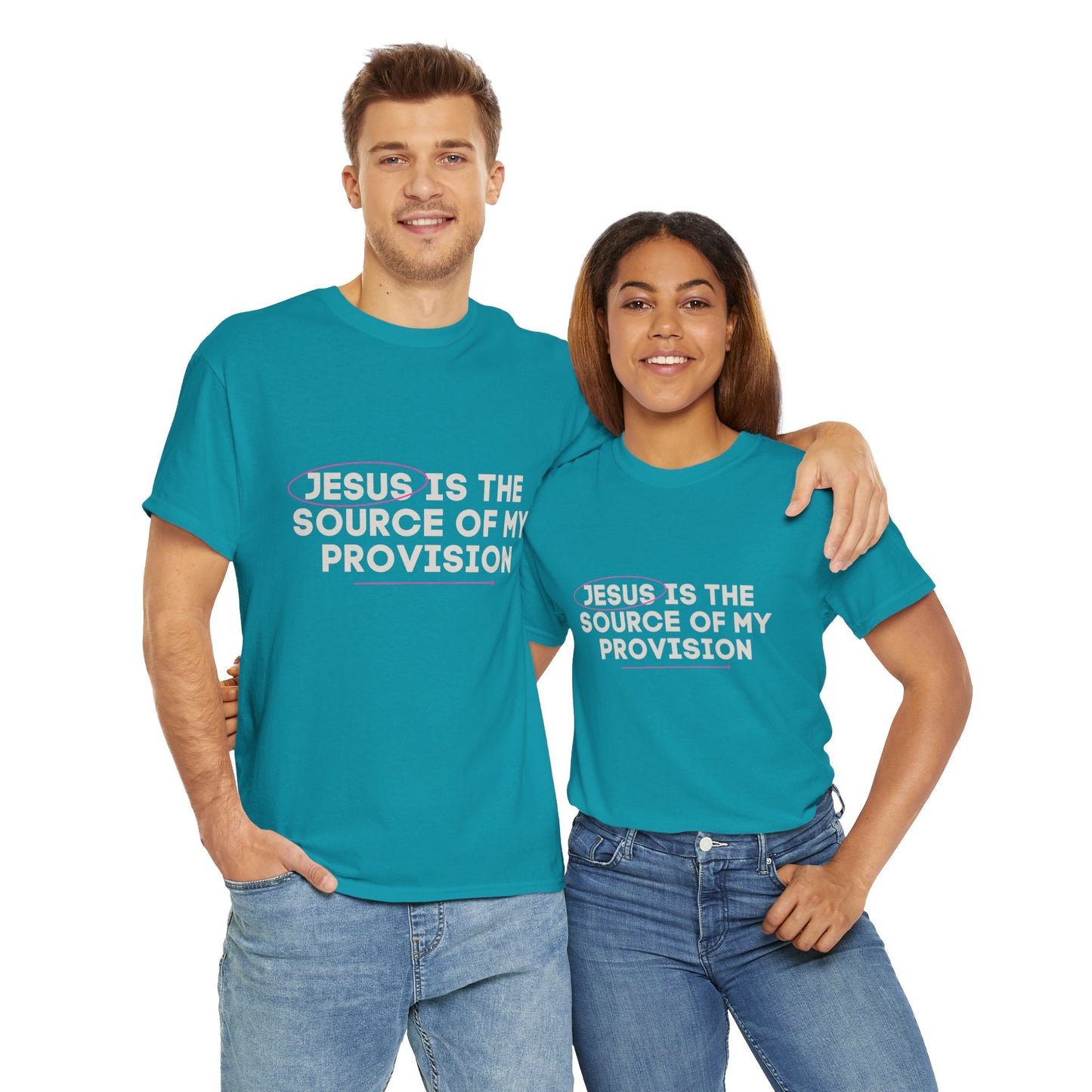 Jesus is the Source of My Provision- Unisex T-shirt