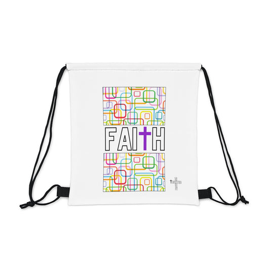 FAITH/Hebrews 11- Drawstring Bag (colorful)