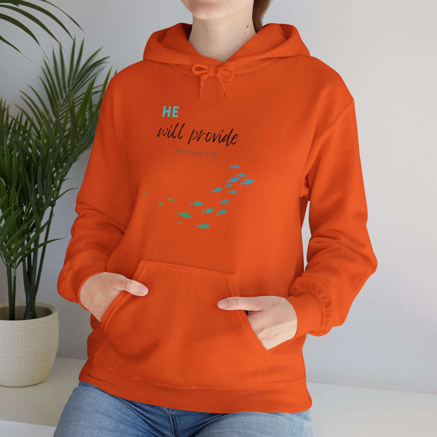 He will provide- Unisex Hoodie