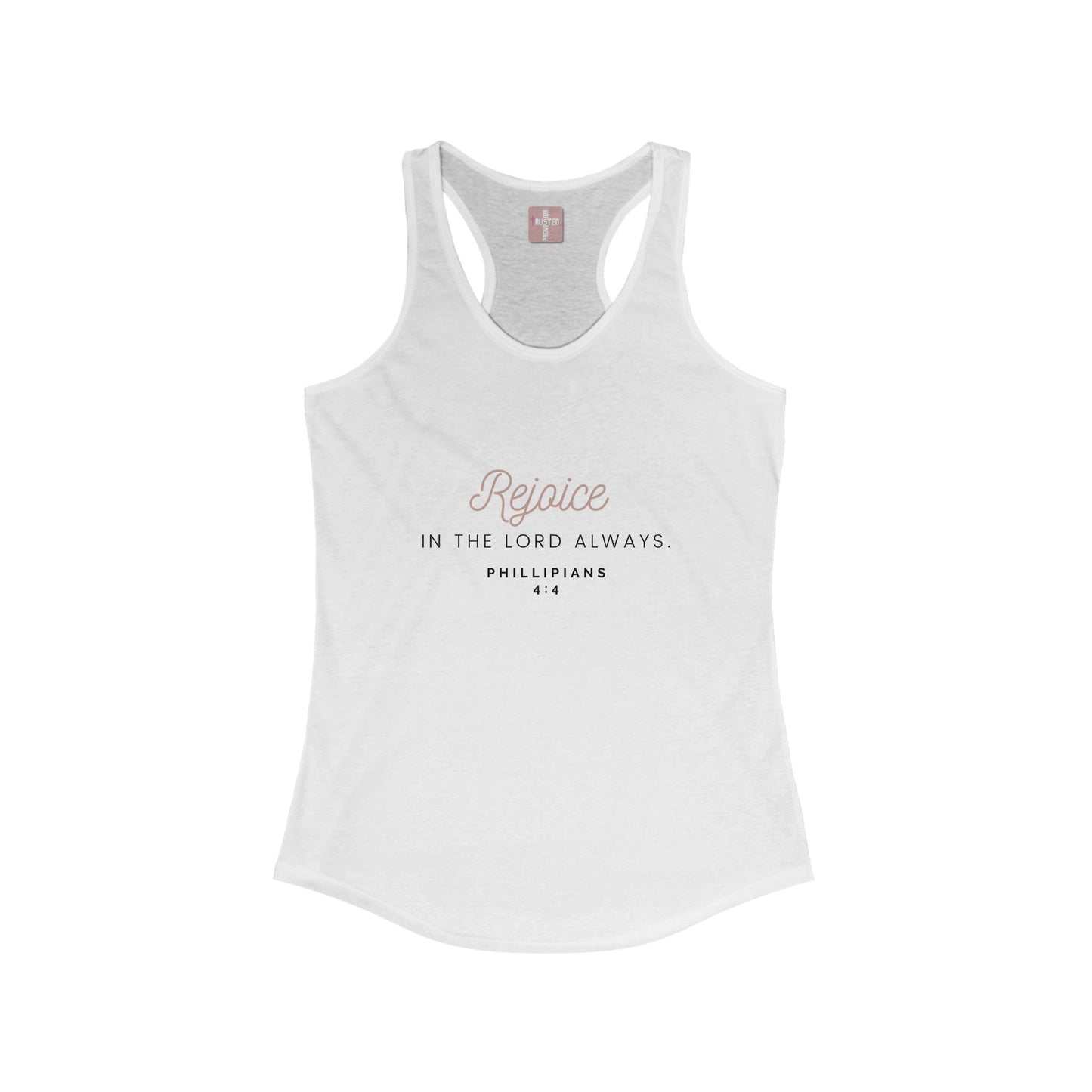 Rejoice- Women's Ideal Racerback Tank