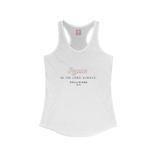 Rejoice- Women's Ideal Racerback Tank