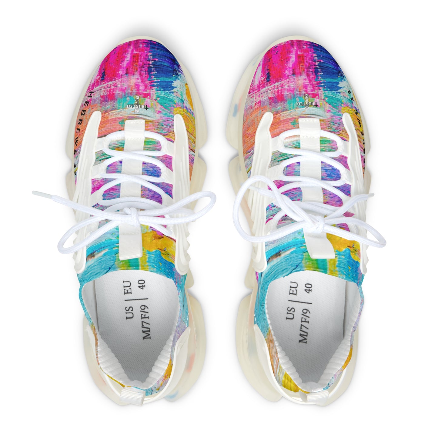 FAITH/Hebrews 11- Women's Sneakers (abstract)