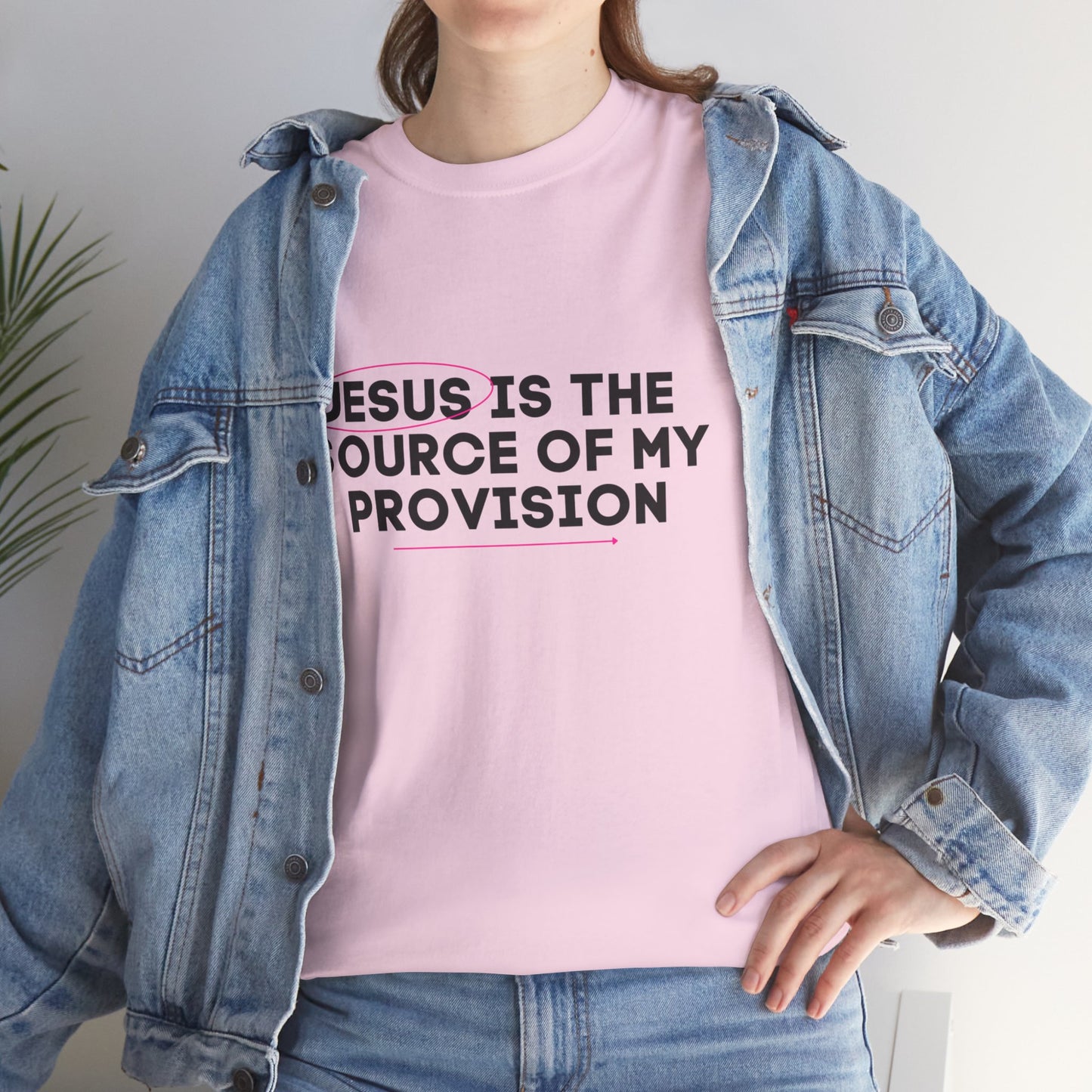 Jesus is the Source of My Provision- Unisex T-shirt