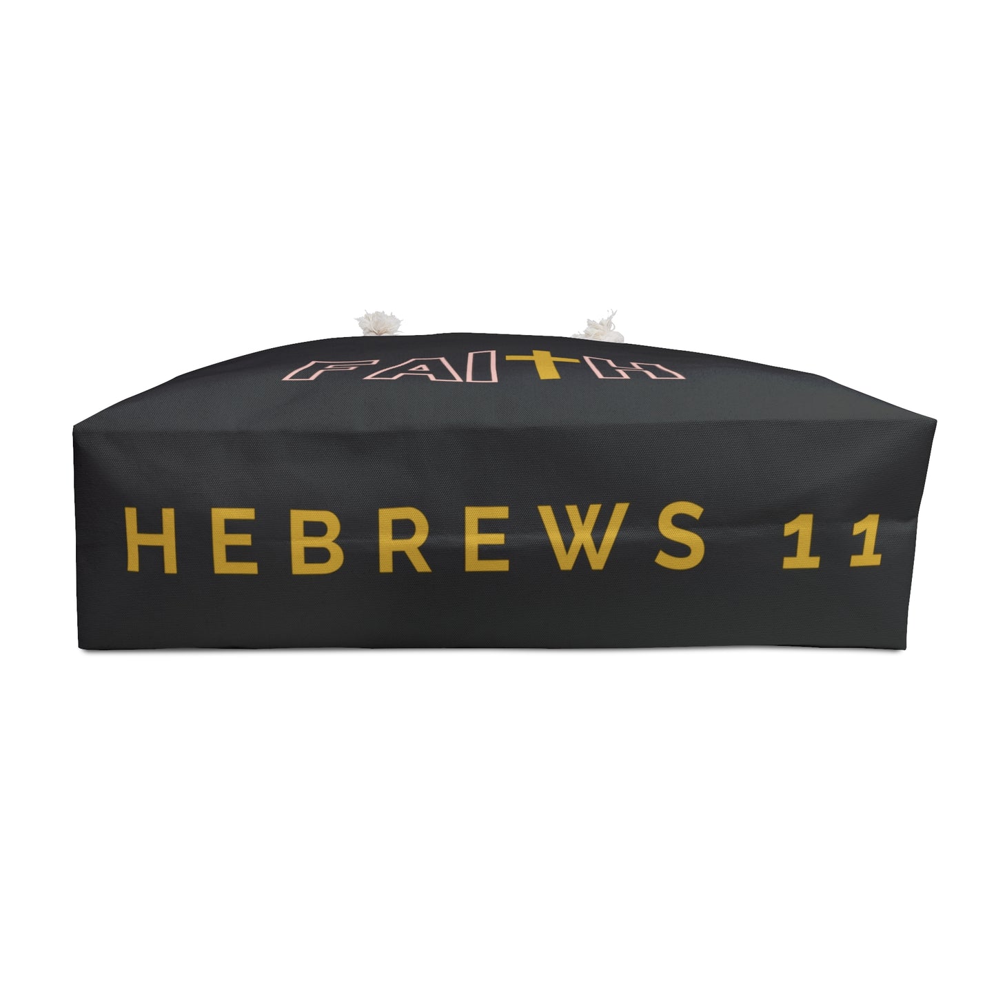 FAITH/Hebrews 11- Weekender Bag (black/rose/gold)