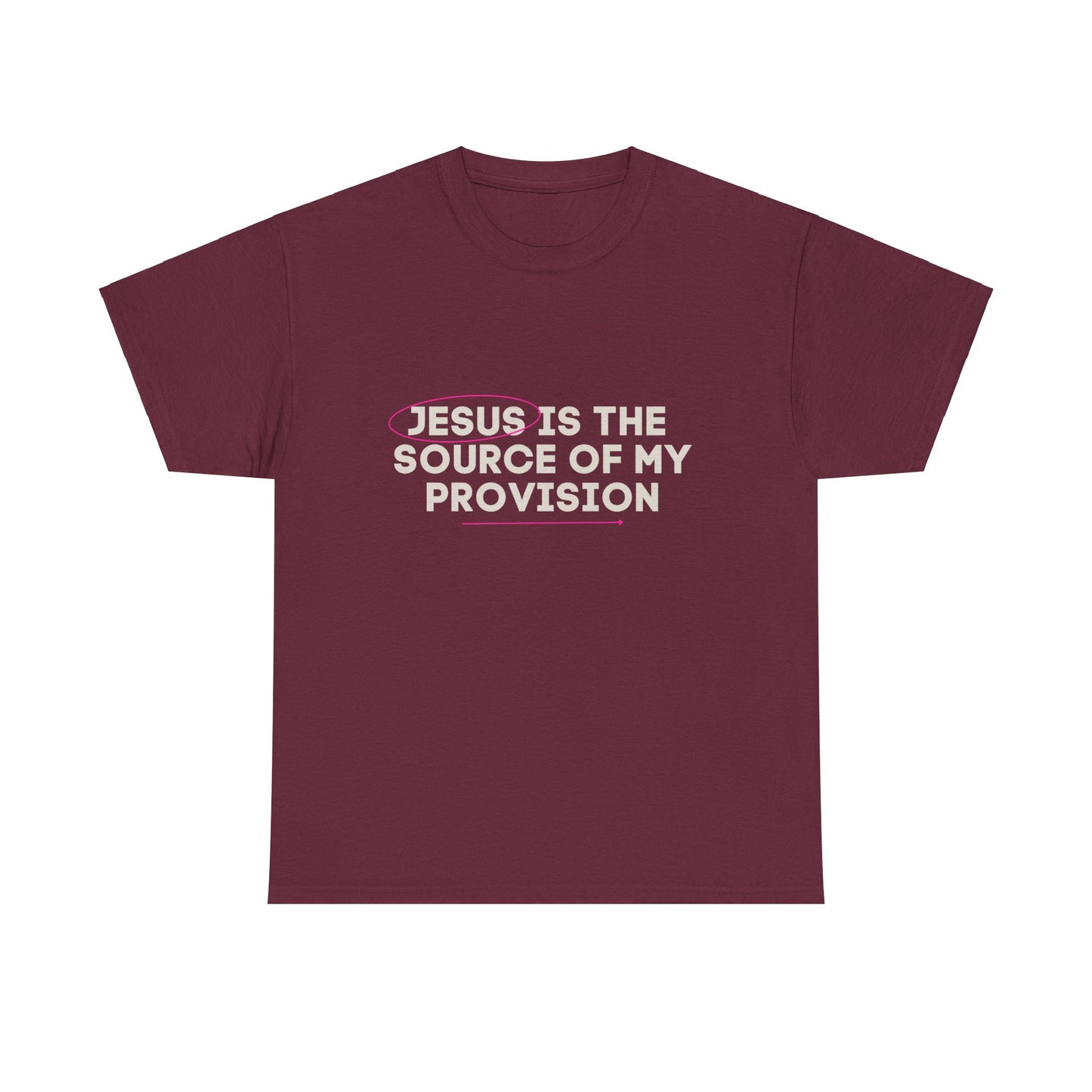 Jesus is the Source of My Provision- Unisex T-shirt