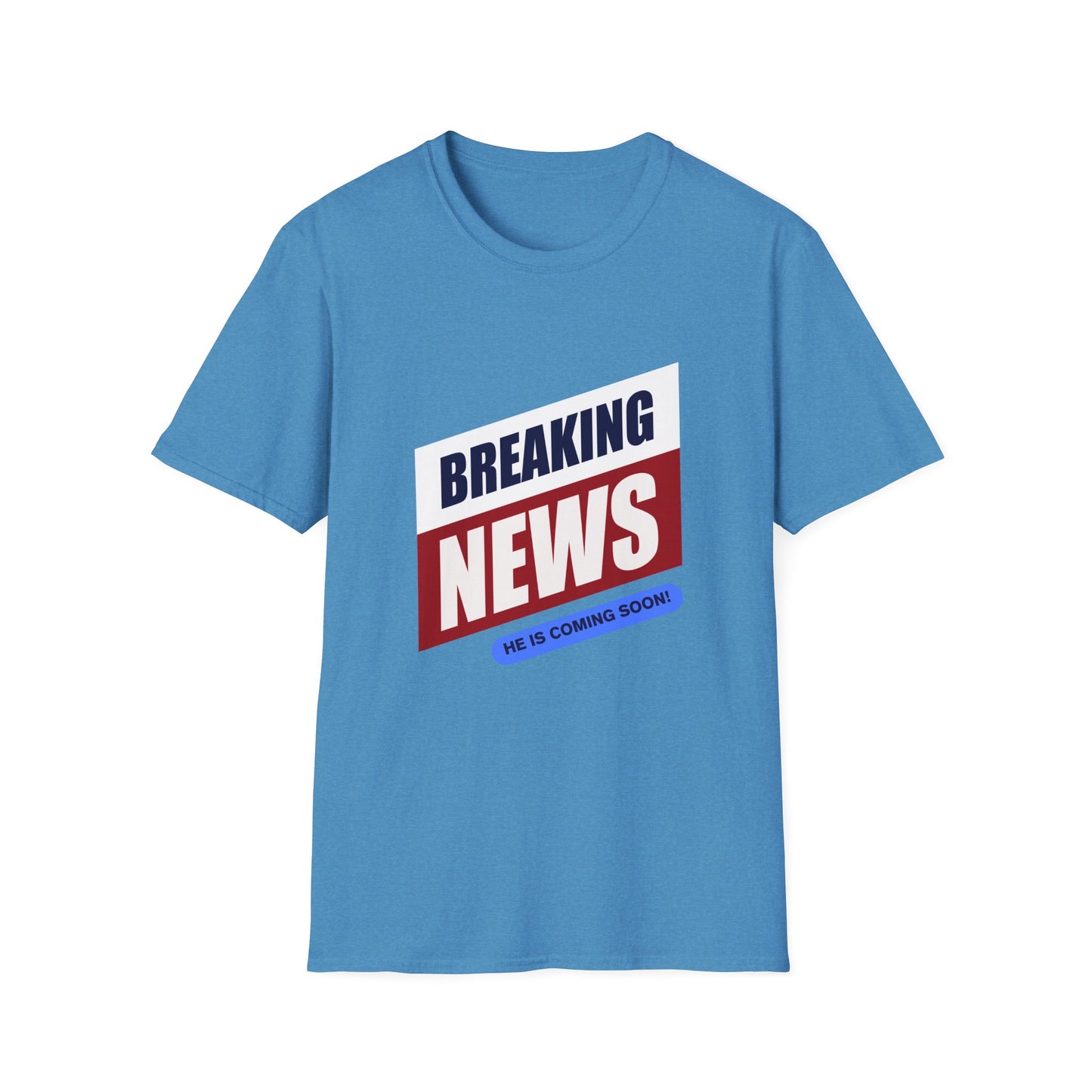 Breaking News- Unisex Softstyle T-Shirt