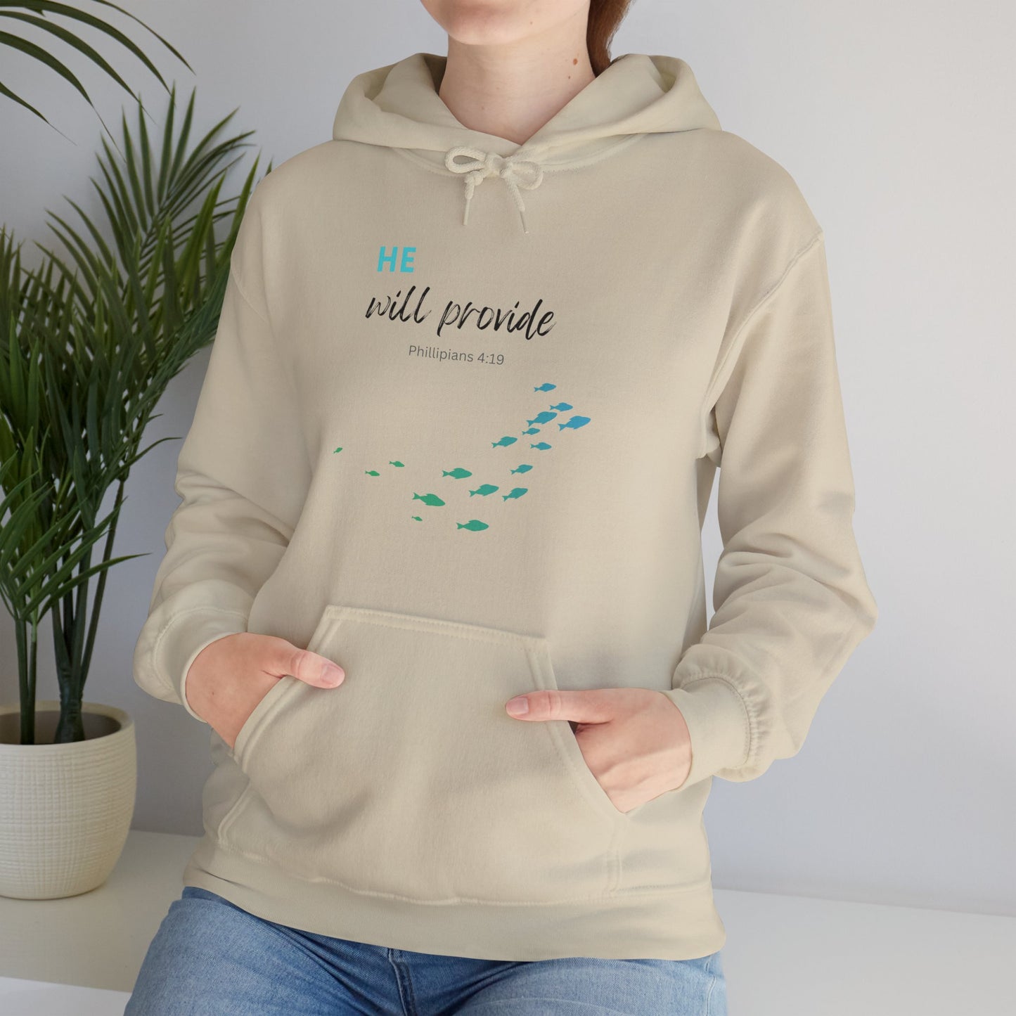 He will provide- Unisex Hoodie