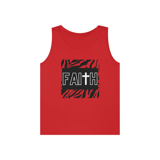 FAITH/Hebrews 11- Men's Tank Top (zebra)