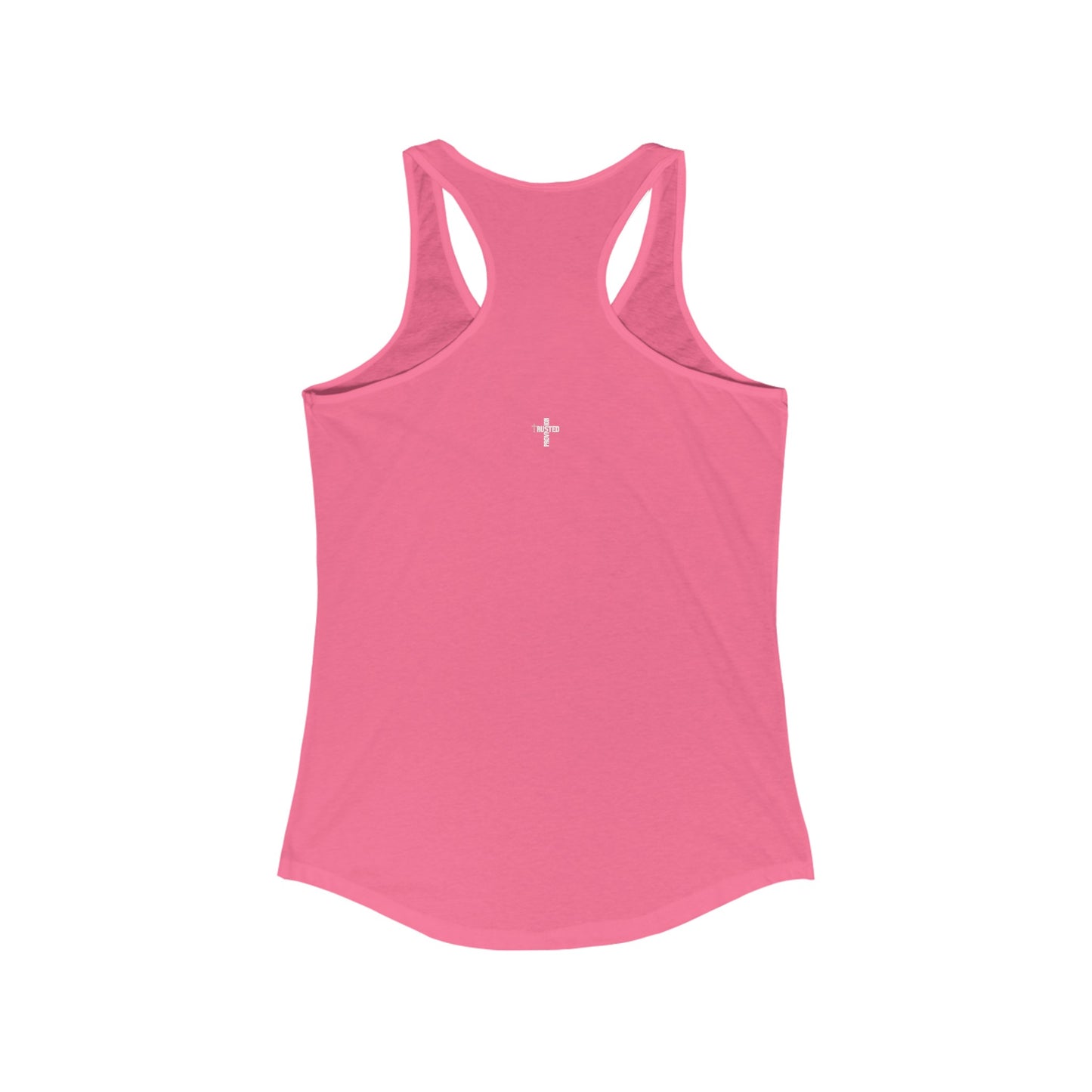 Joy- Women's Ideal Racerback Tank (sign language)