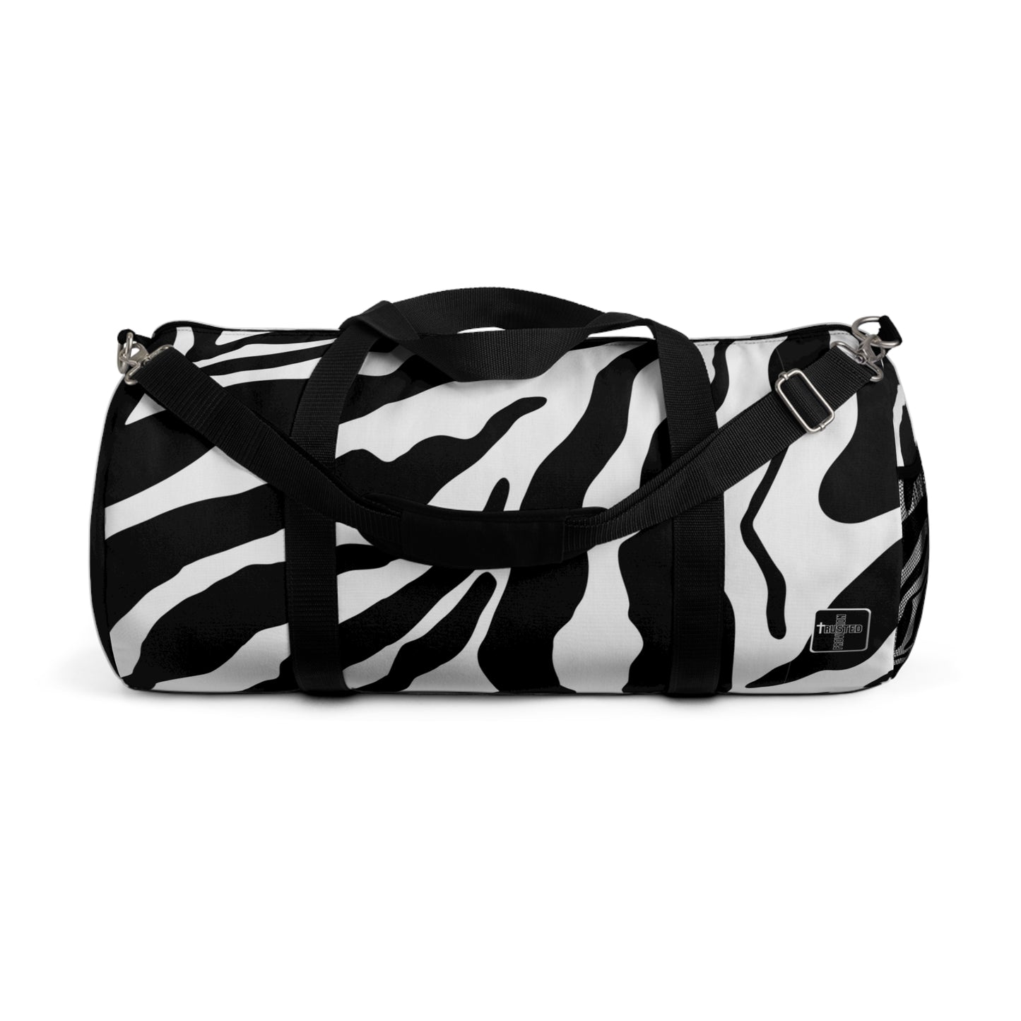 Work in Progress... - Duffel Bag (white zebra)