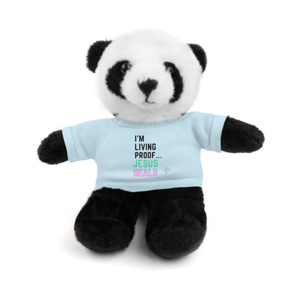 I am living proof...God heals- Stuffed Animals