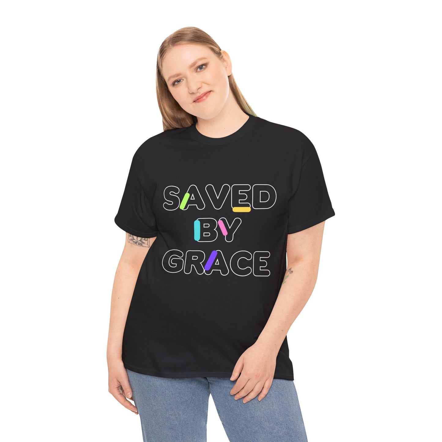 Saved by Grace- Women's T-shirt