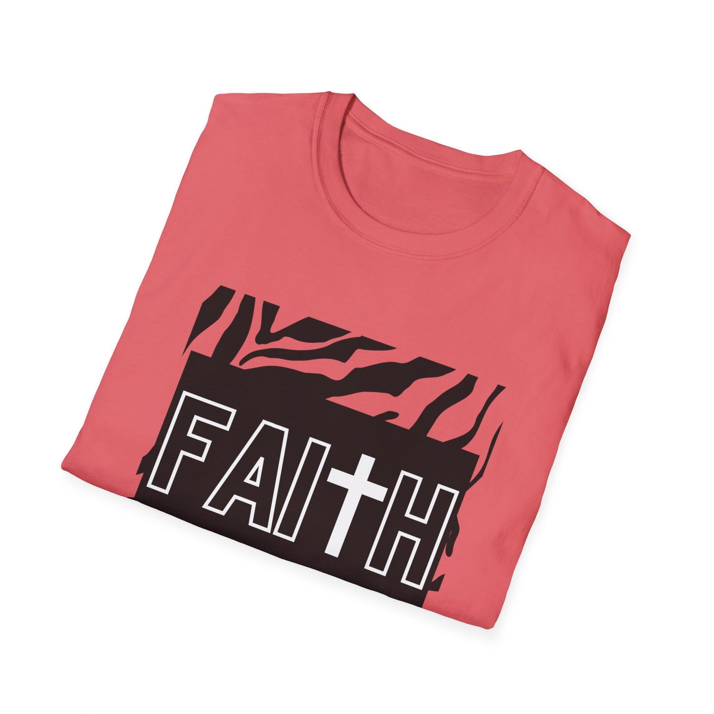 FAITH/Hebrews 11- Unisex Softstyle T-Shirt (zebra)