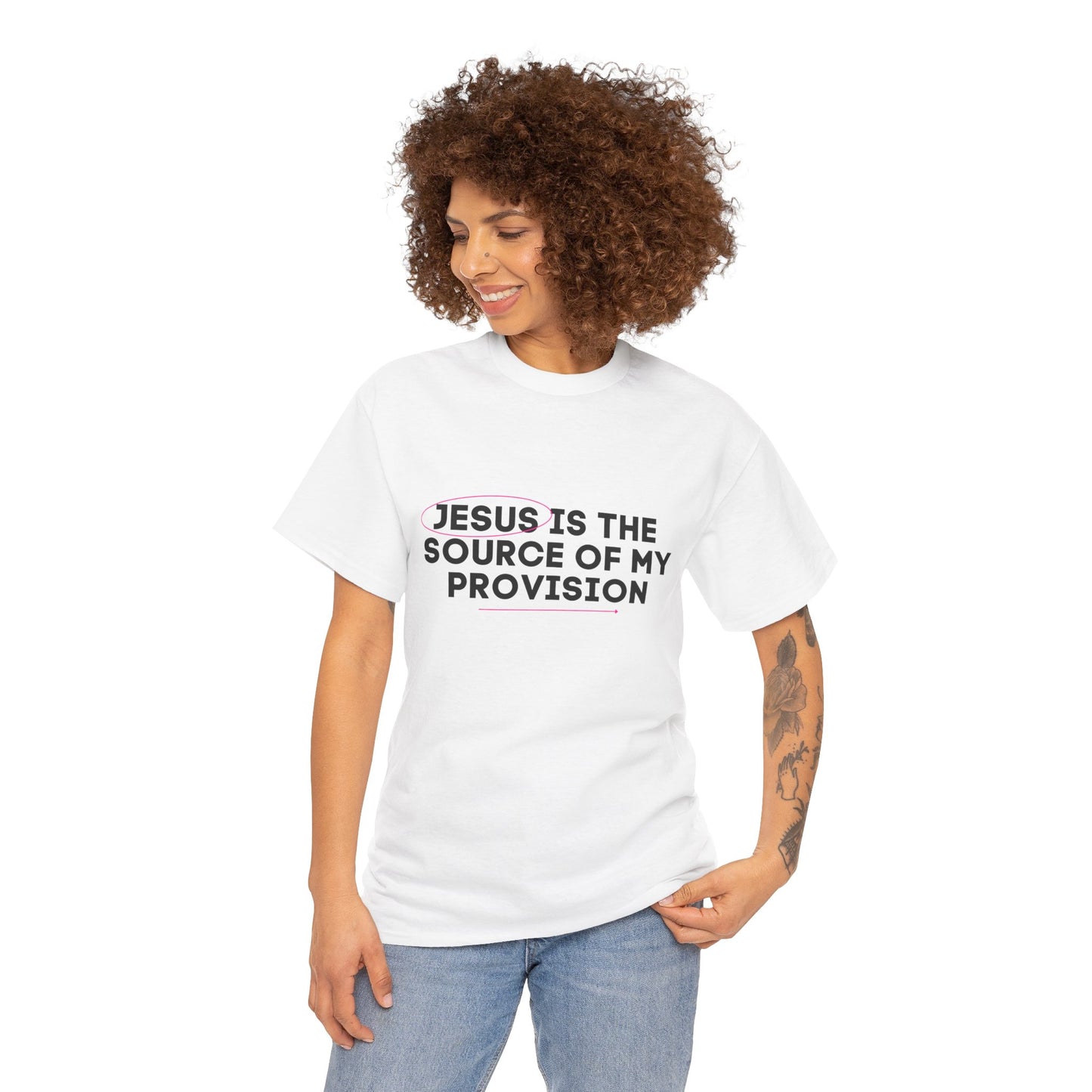 Jesus is the Source of My Provision- Unisex T-shirt