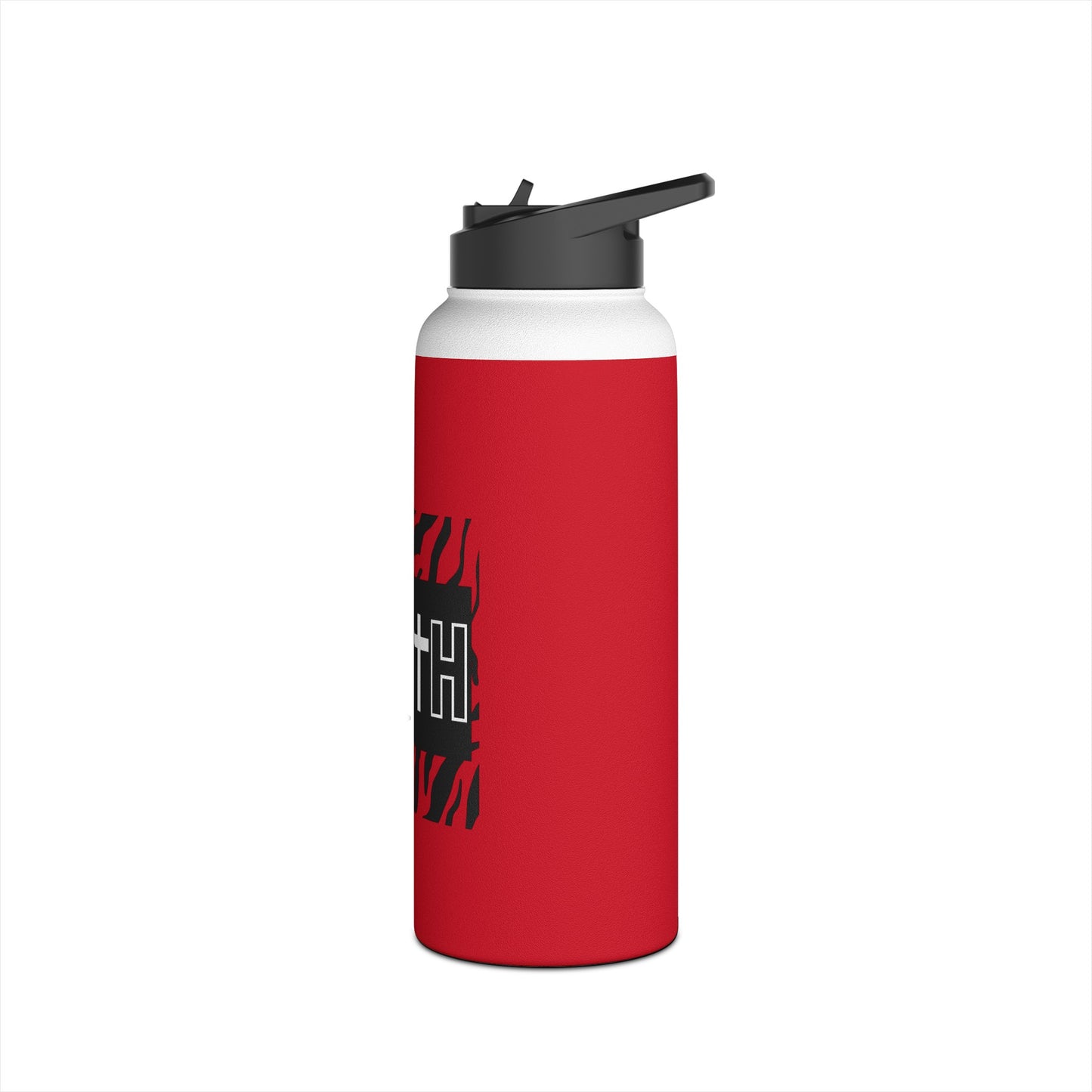 FAITH/Hebrews 11- Stainless Steel Bottle (red/zebra)