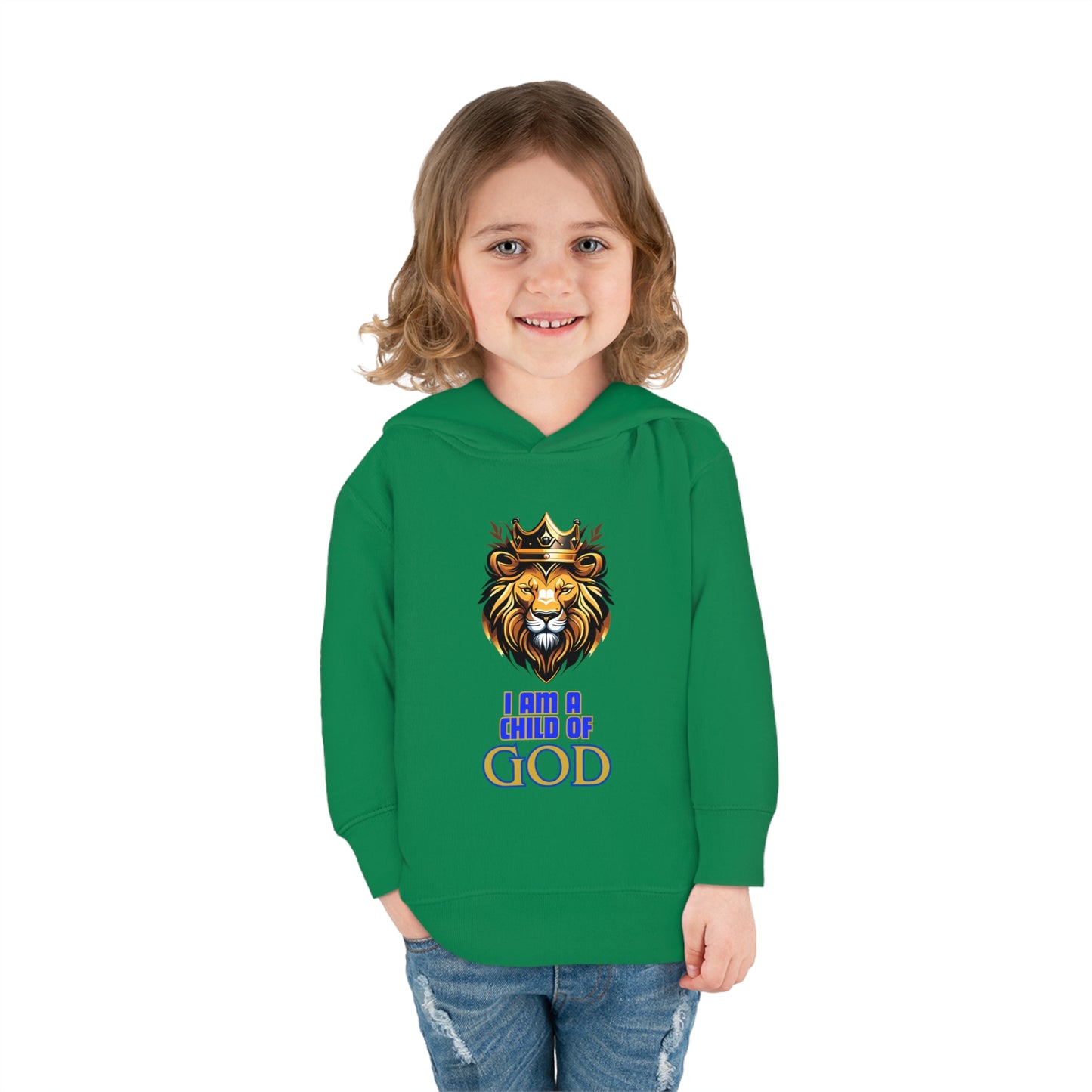 I am a child of God- Toddler Pullover Hoodie