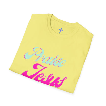 Praise Jesus- Women's Softstyle t-shirt