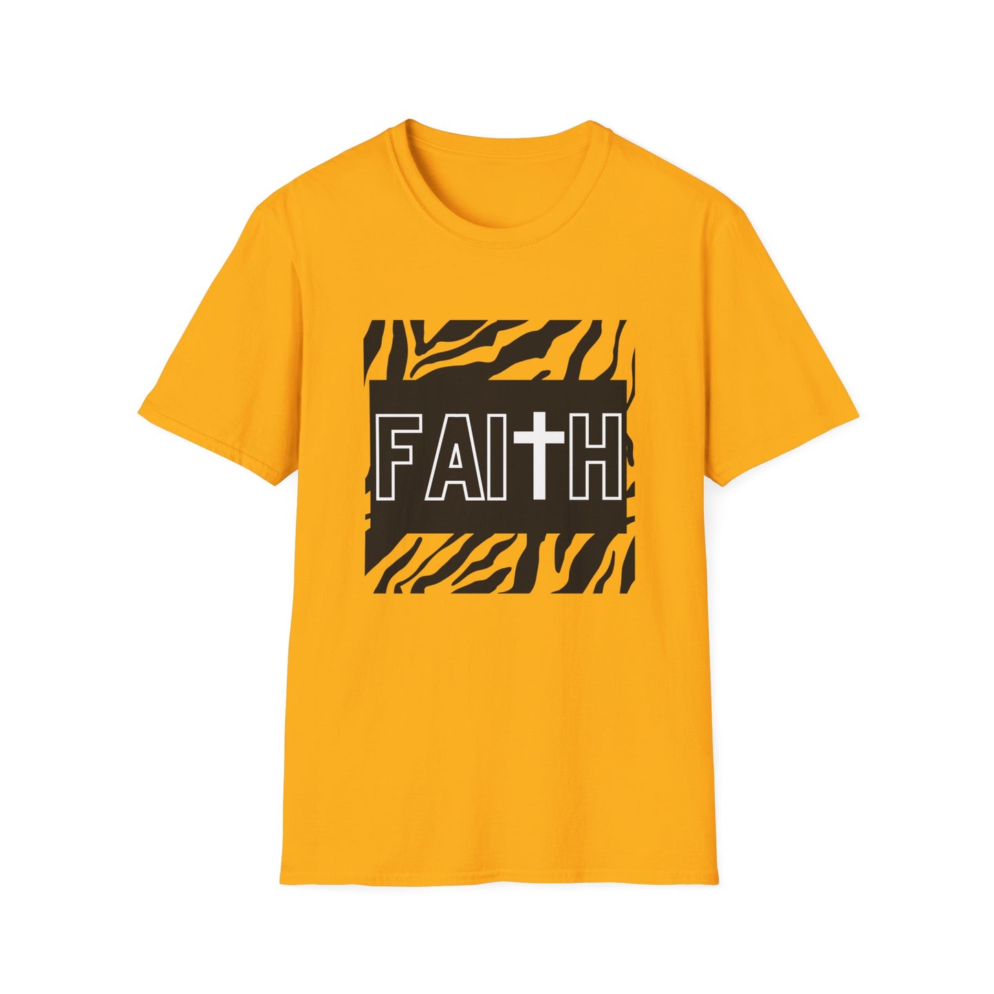 FAITH/Hebrews 11- Unisex Softstyle T-Shirt (zebra)