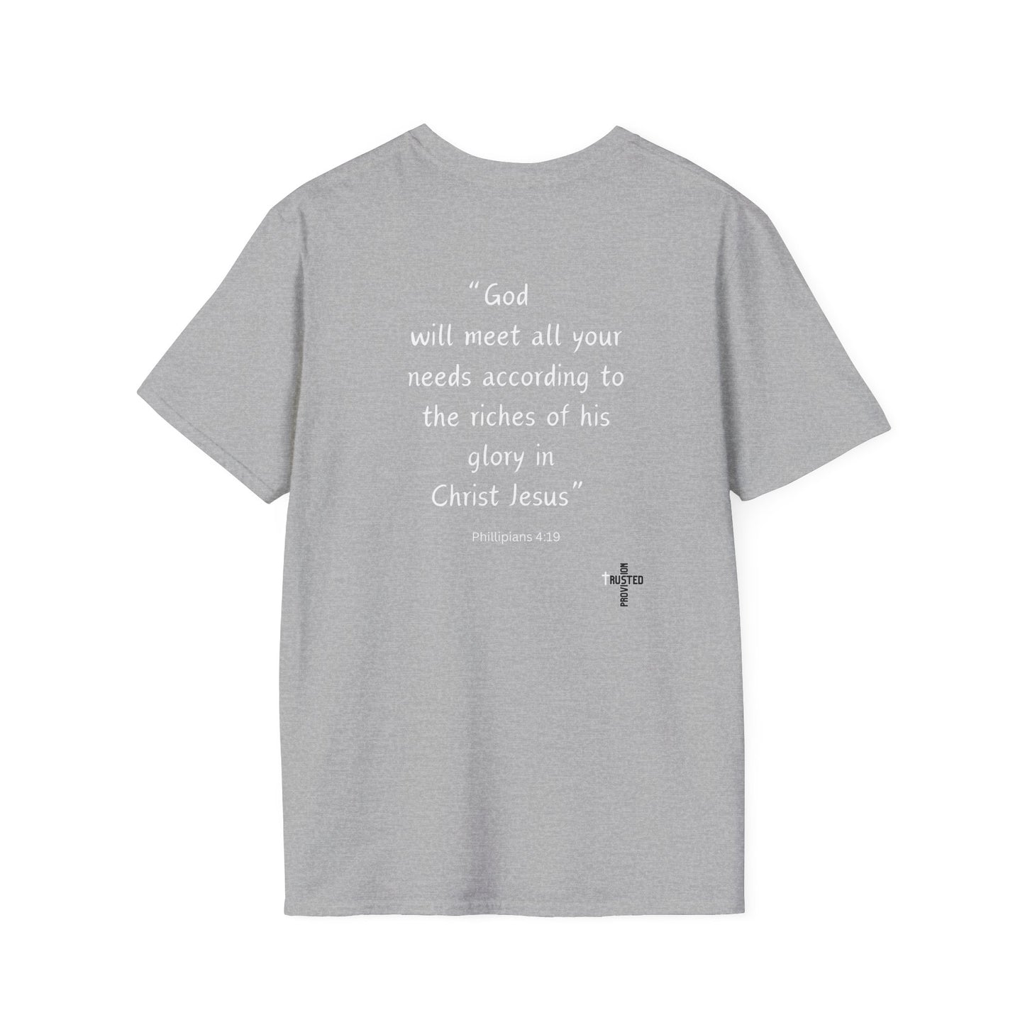 HE Will Provide- Unisex Softstyle T-Shirt