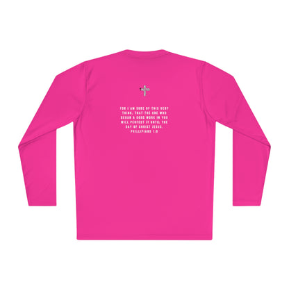 Work in Progress...- Long Sleeve Performance Dry Fit T-shirt (40+ UPF)