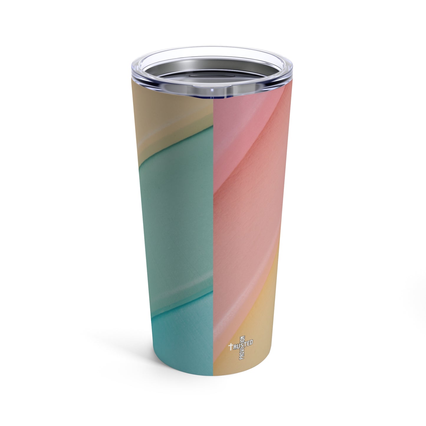 Work in Progress...-20oz Tumbler (pale rainbow)