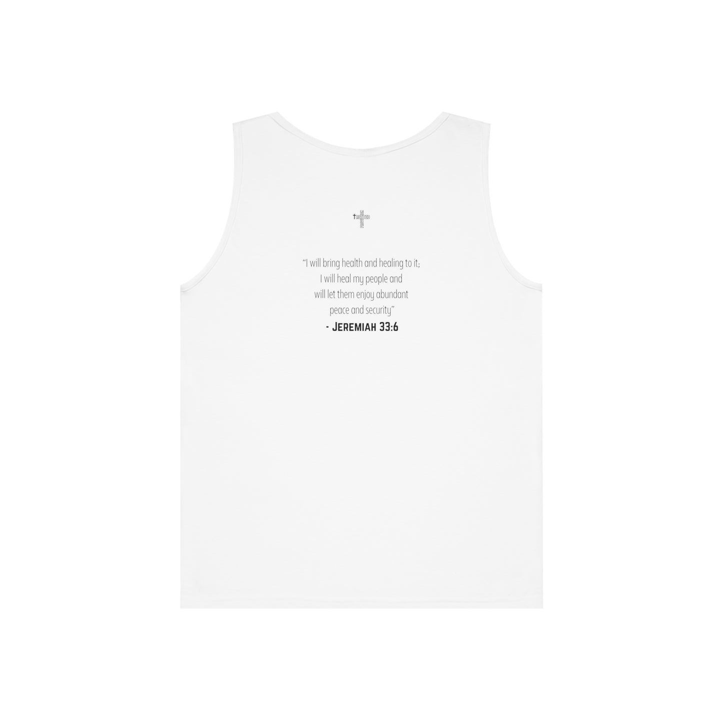 I'm living proof...Jesus Heals- Men's Tank Top