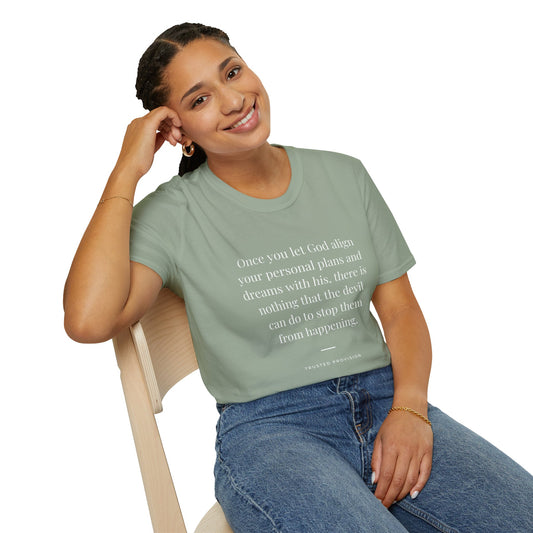 God Given Dreams- Unisex Softstyle T-Shirt