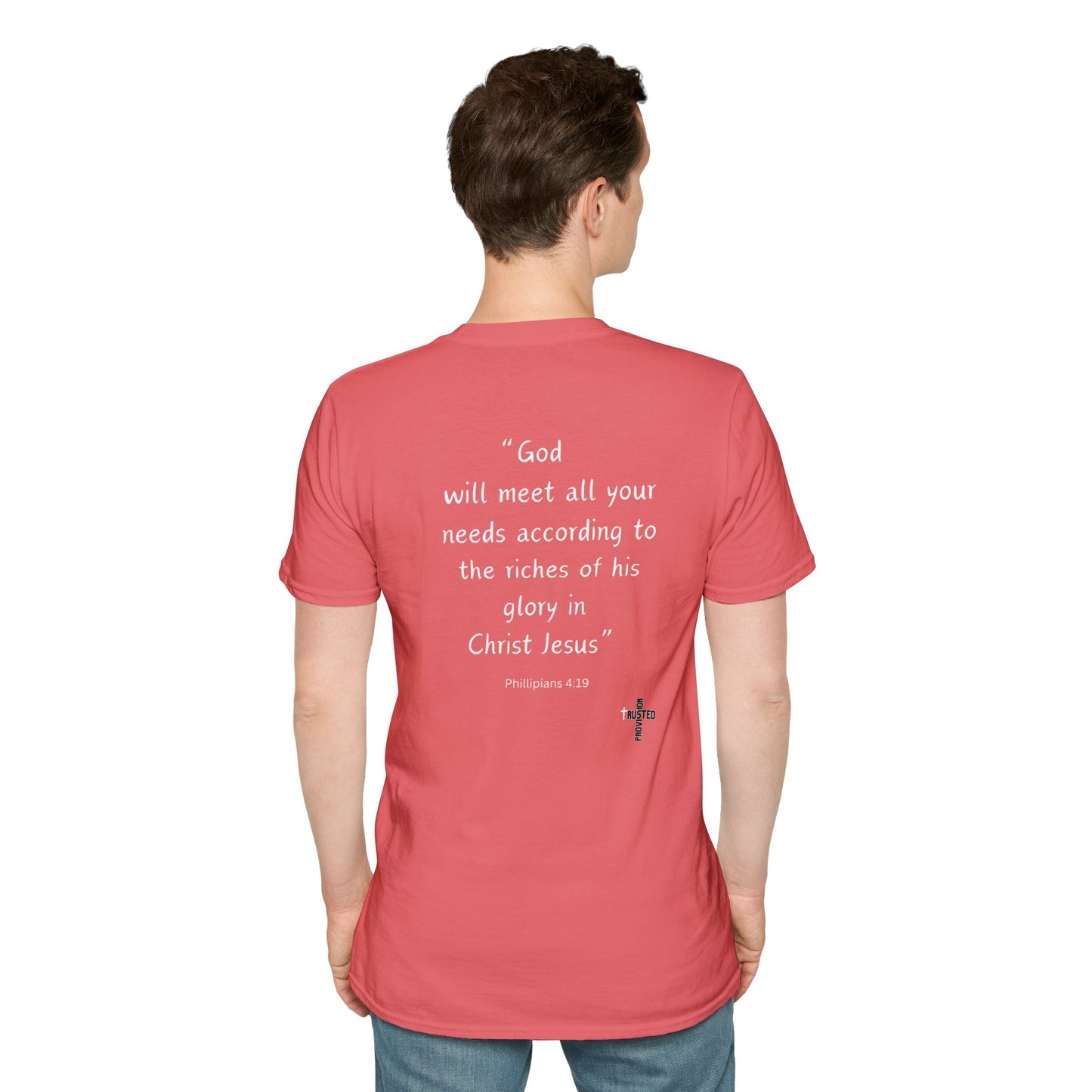 HE Will Provide- Unisex Softstyle T-Shirt