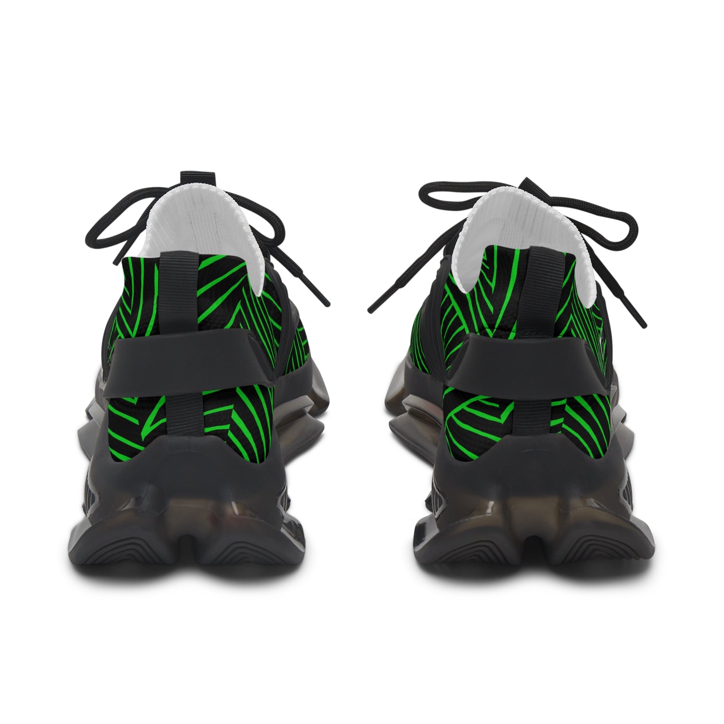 FAITH/Hebrews 11- Women's Sneakers (green lines)