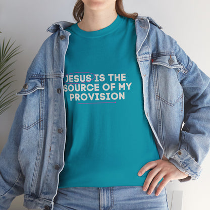 Jesus is the Source of My Provision- Unisex T-shirt
