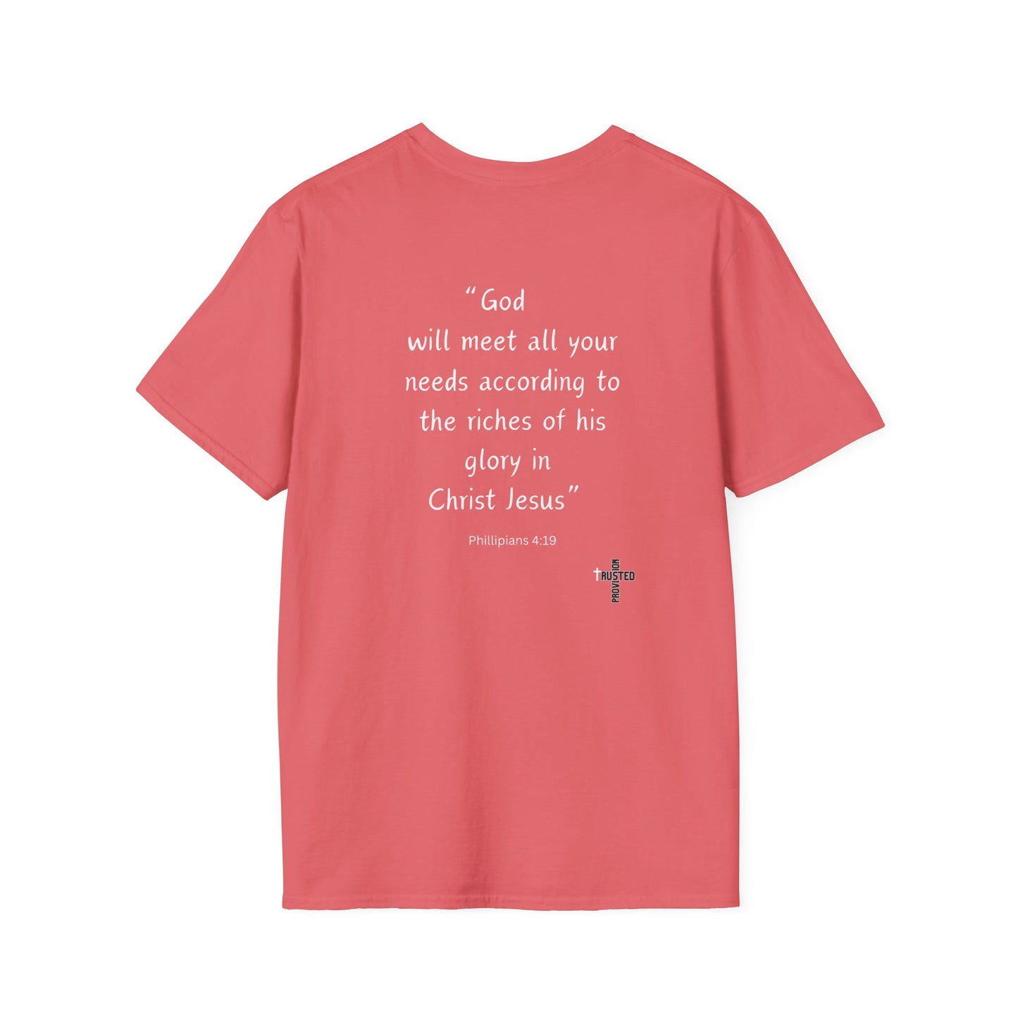 HE Will Provide- Unisex Softstyle T-Shirt