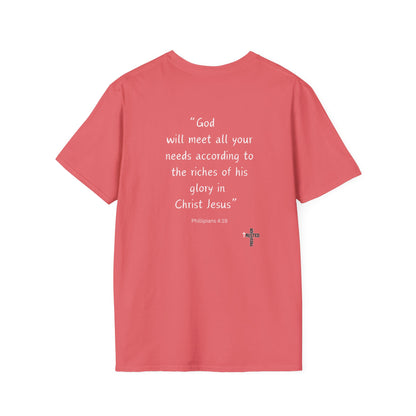 HE Will Provide- Unisex Softstyle T-Shirt