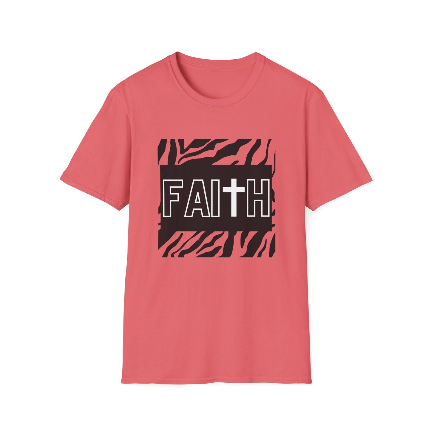 FAITH/Hebrews 11- Unisex Softstyle T-Shirt (zebra)