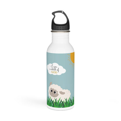 I am a child of God- Stainless Steel Water Bottle (20 oz)