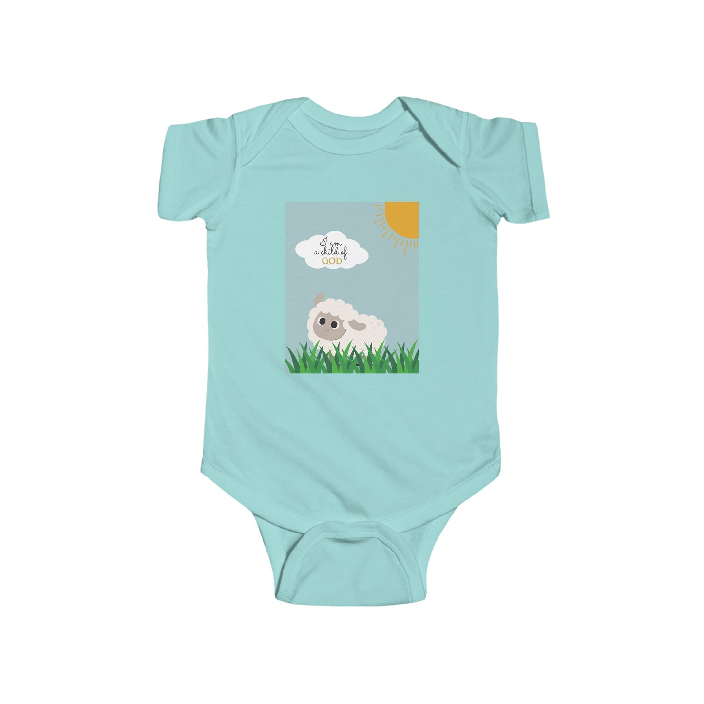 I am a child of God- Infant Jersey Bodysuit