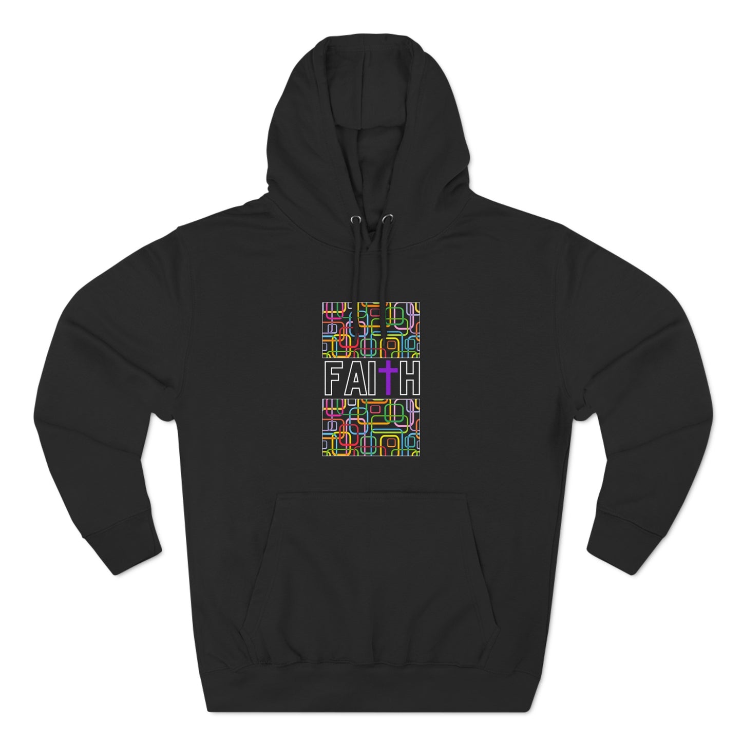 FAITH/Hebrews 11- Unisex Premium Pullover Hoodie (colorful)