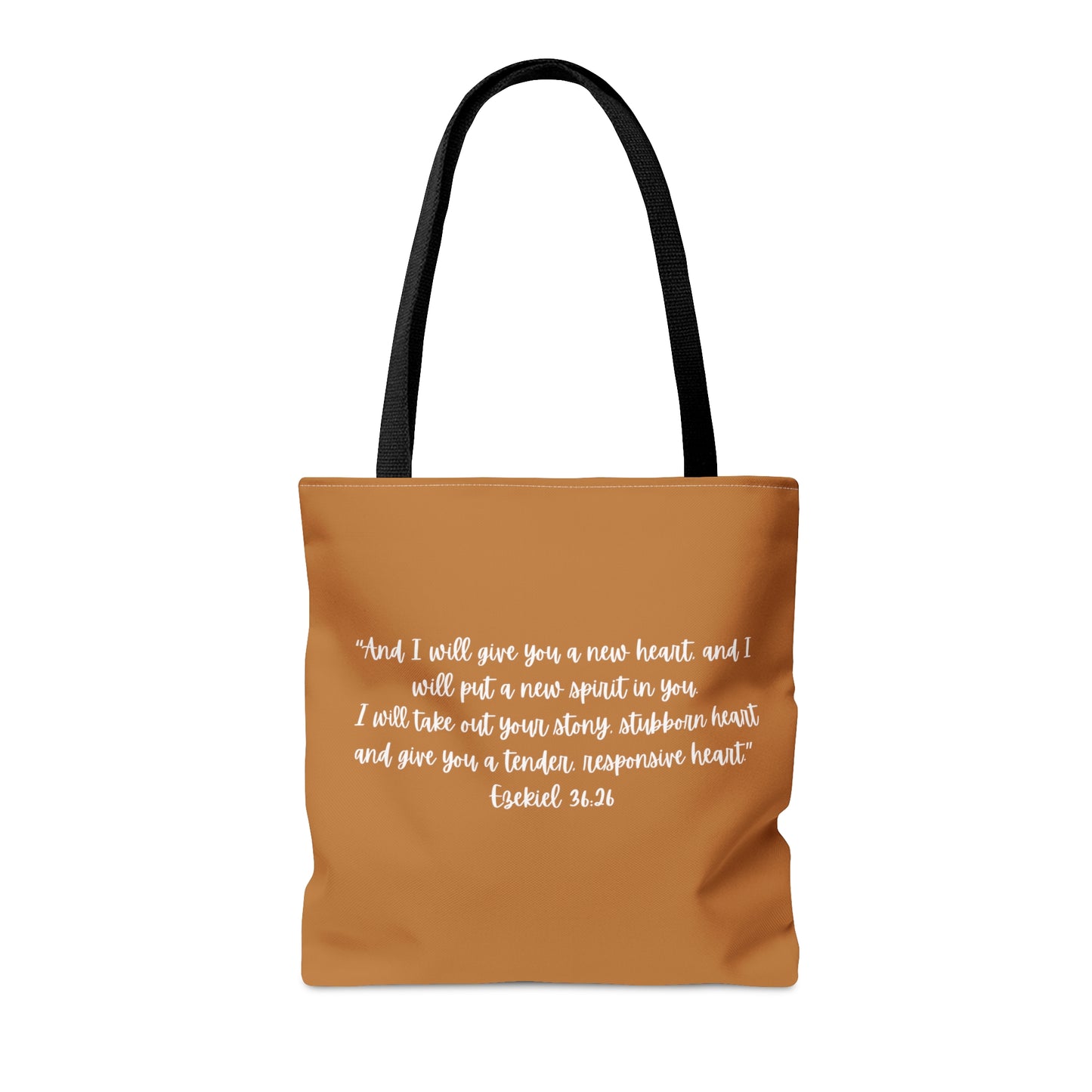 New Heart- Tote Bag (light brown)