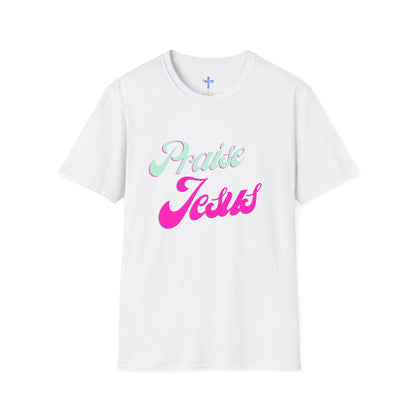 Praise Jesus- Women's Softstyle t-shirt