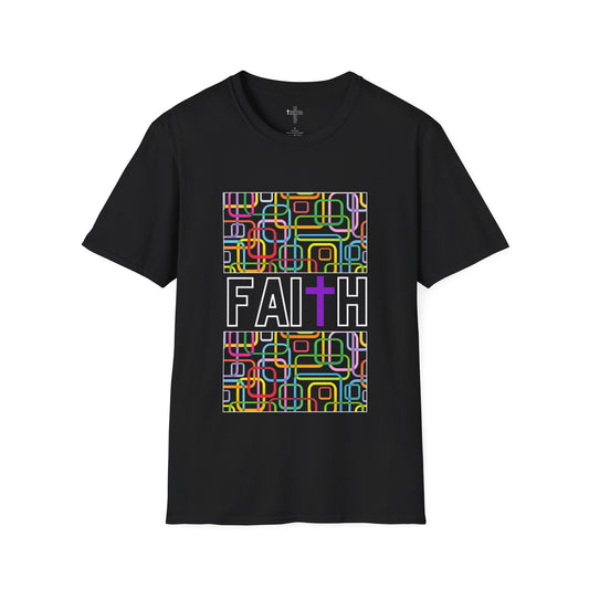 Faith- Unisex Softstyle T-Shirt (colorful)